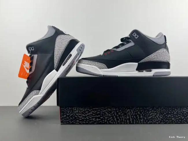 Kicktheory Cement 3 Black DN3707-010 Air Jordan 0616
